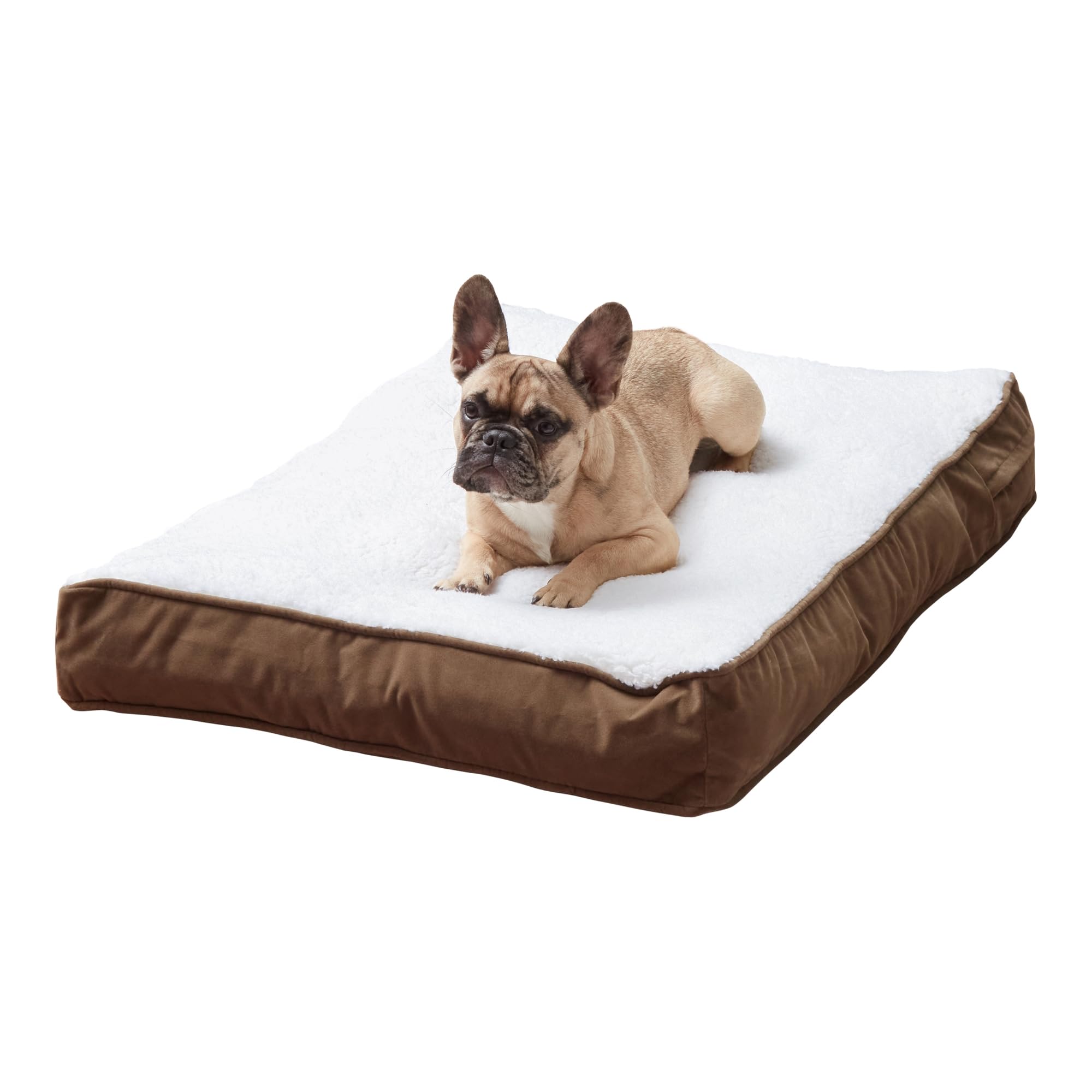 Lit Happy Hounds Daisy Deluxe avec surface en Sherpa pour toucher tout doux.