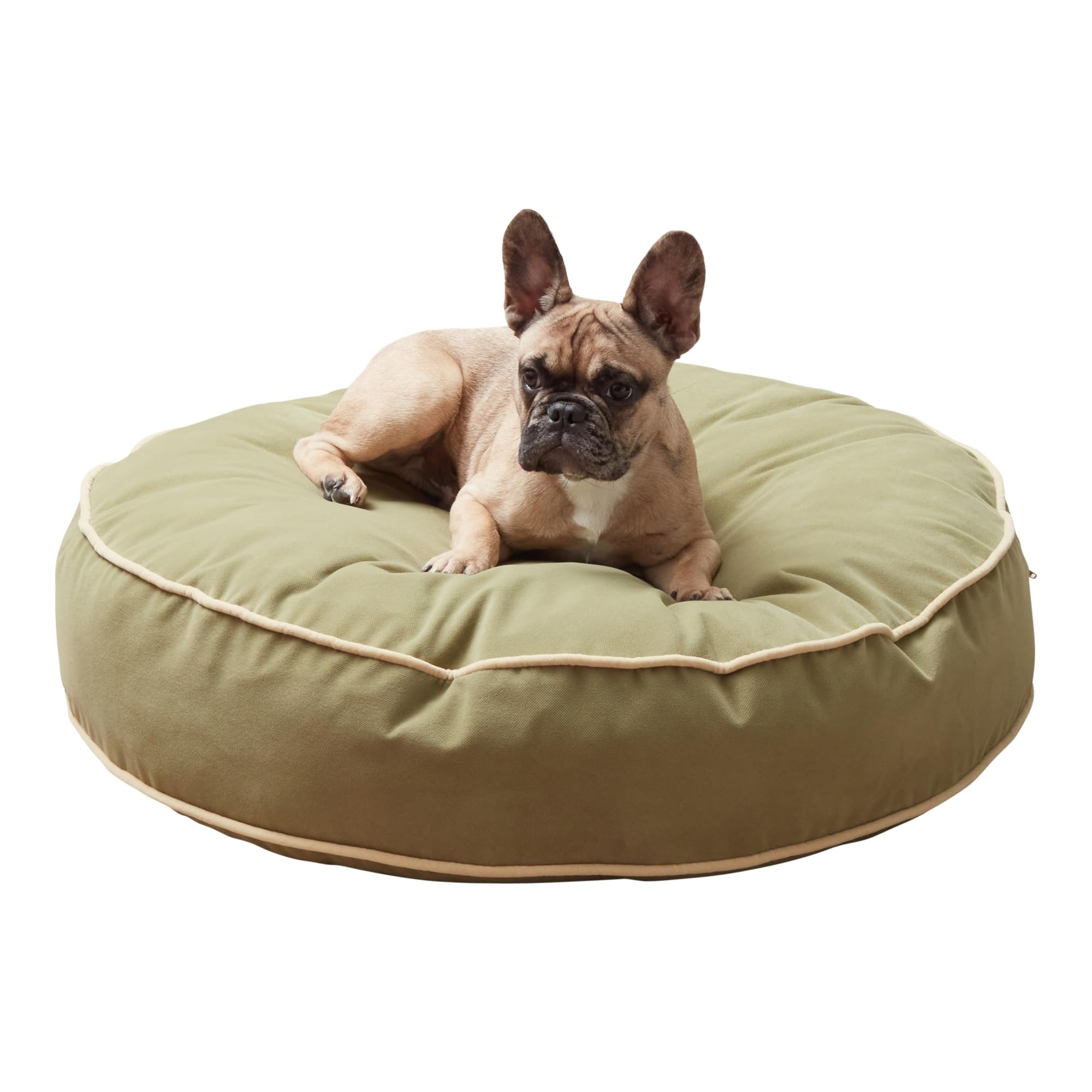 Happy Hounds lit rond coussin, doux et confortable pour chien qui aime se blottir.