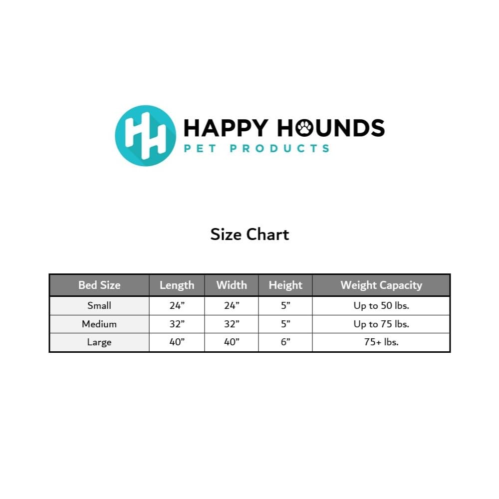 Happy Hounds Milo, taille-40-pouces, adaptée aux grands chiens et espaces généreux.