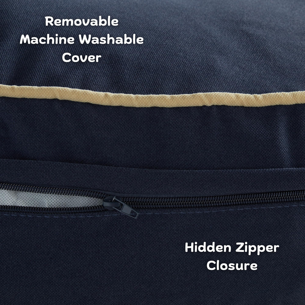 Happy Hounds Scout lit pour chien, tissu microfibre durable et imperméable, nettoyage facilité.