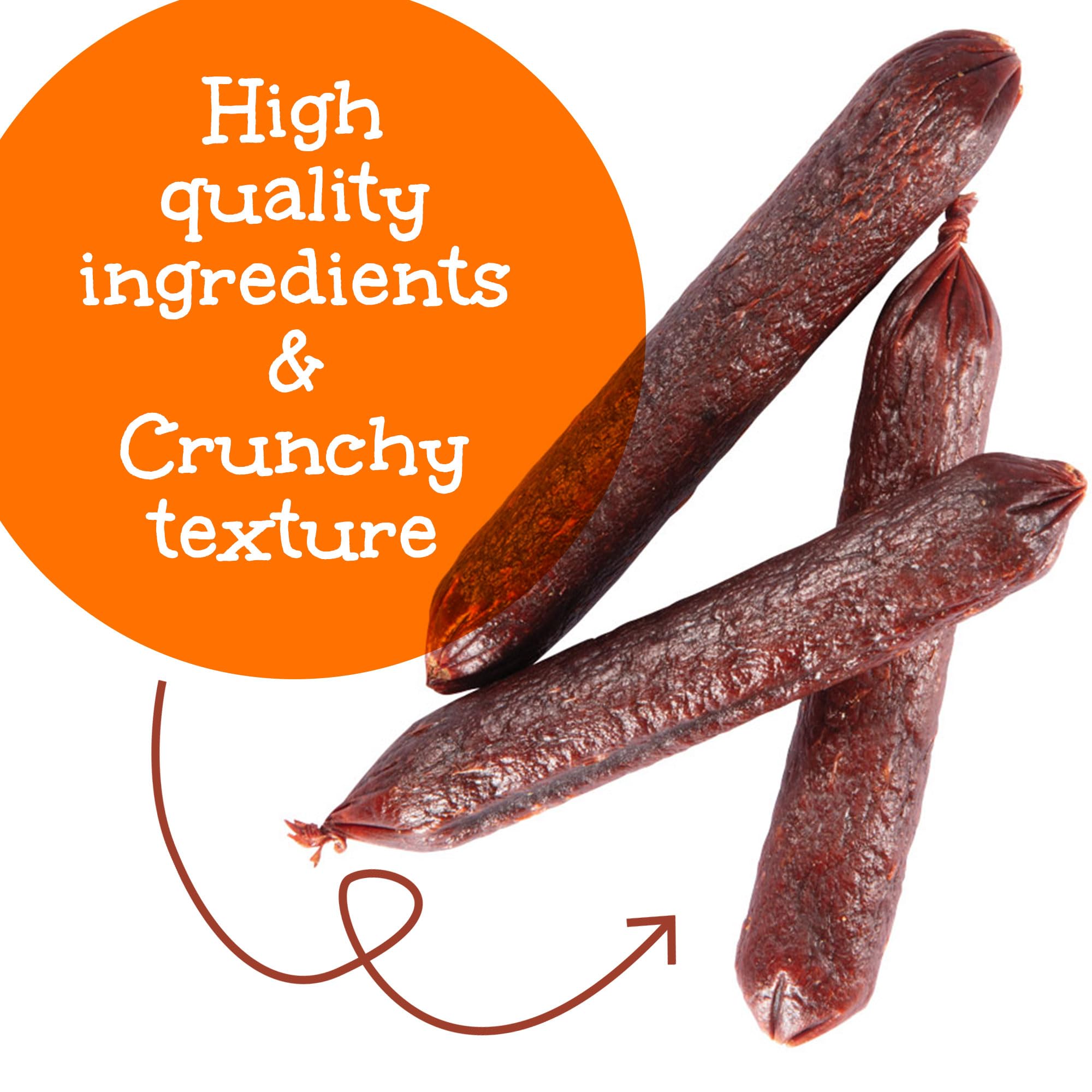 Happy Howie's saucisse d'agneau texture-machable – texture idéale pour mâcher