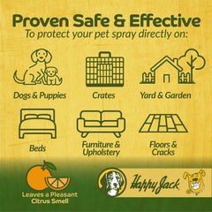 HAPPY JACK Kennel Dip, bain-pelage rapide pour chiens.
