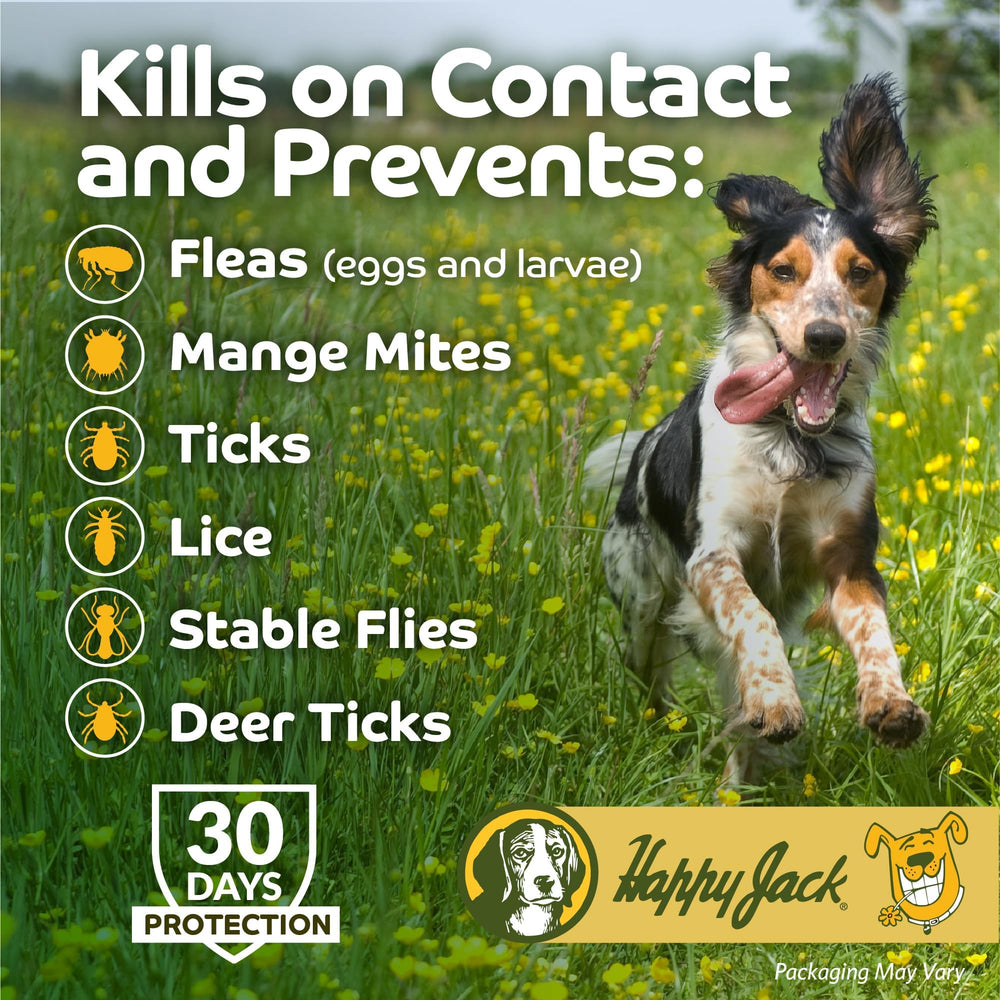 HAPPY JACK Kennel Dip, dilution facile pour bain ou épongage.