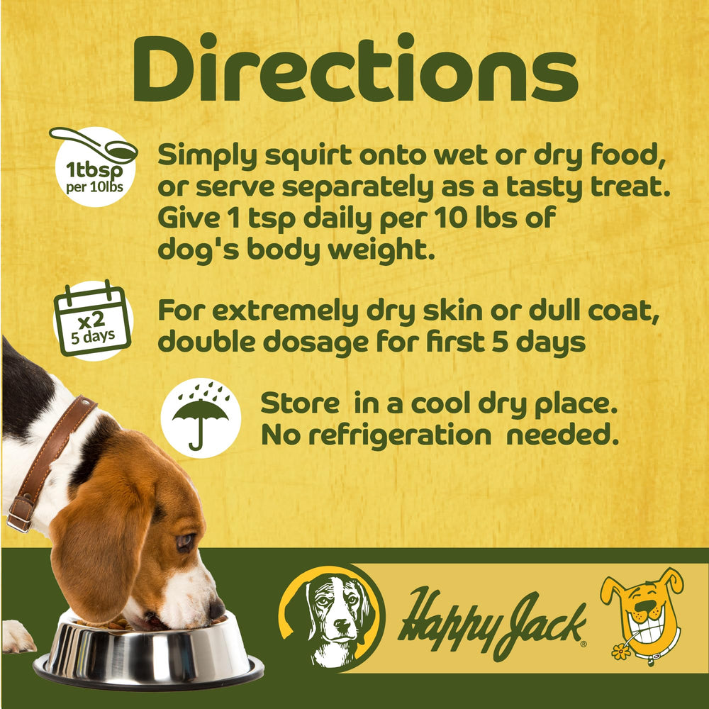 HAPPY JACK Tonekote : utilisation facile sur nourriture quotidienne