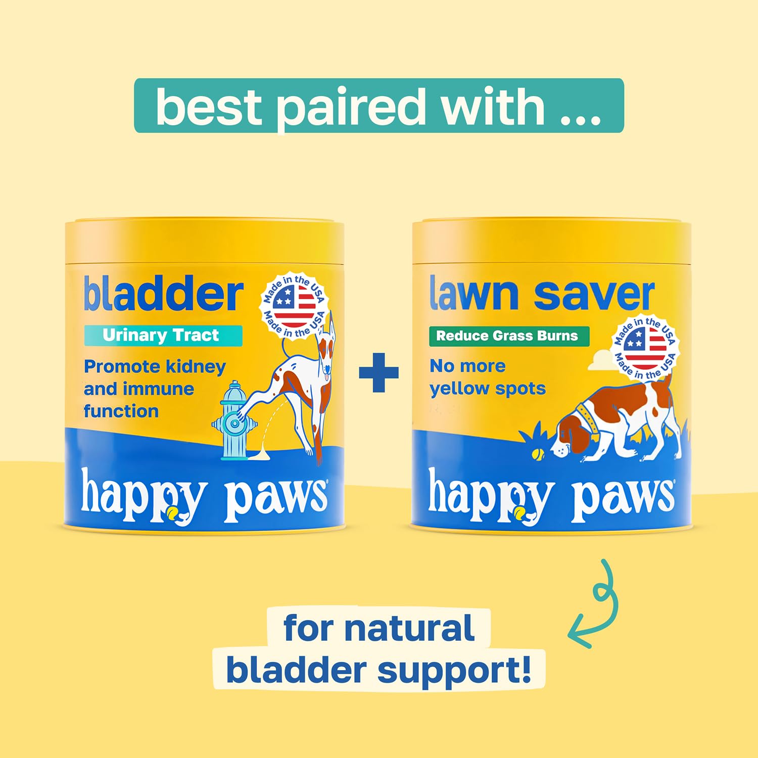 Happy Paws adapté pour toutes les races.
