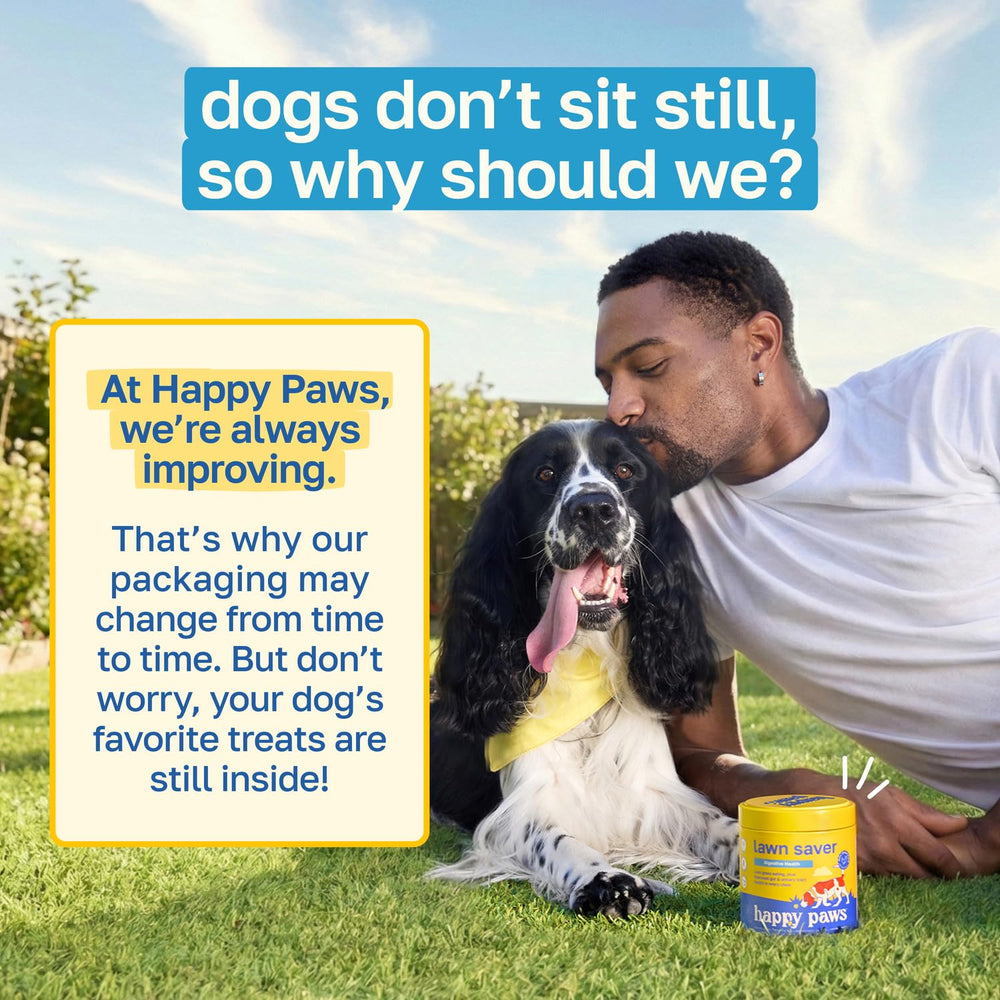 Happy Paws Lawn Saver: utilisation quotidienne simple et adaptée à tous les chiens.