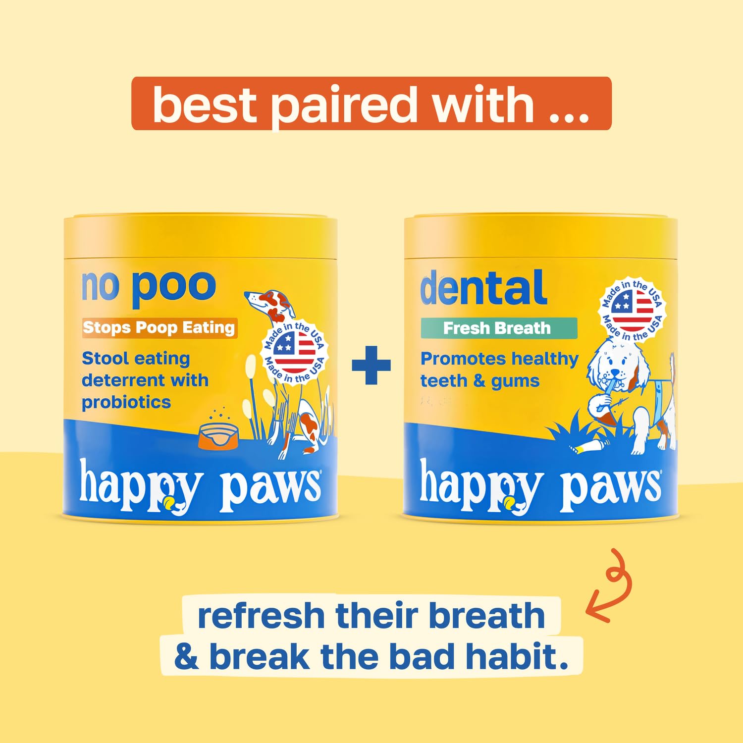 Happy Paws No Poo Chews – amélioration potentielle de la consistance des selles
