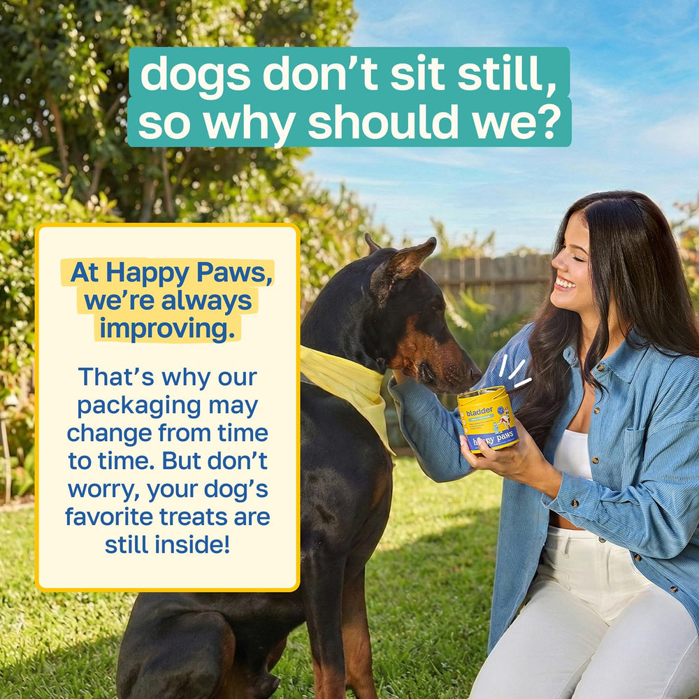 Utilisation quotidienne facile avec Happy Paws.