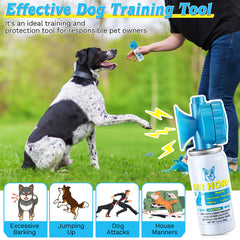 HappyAlley Sifflet d'air bleu outil de formation pour chien sans danger.