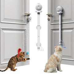 HAPPYCODE 2-en-1 baton electrique rechargeable pour divertir votre chat