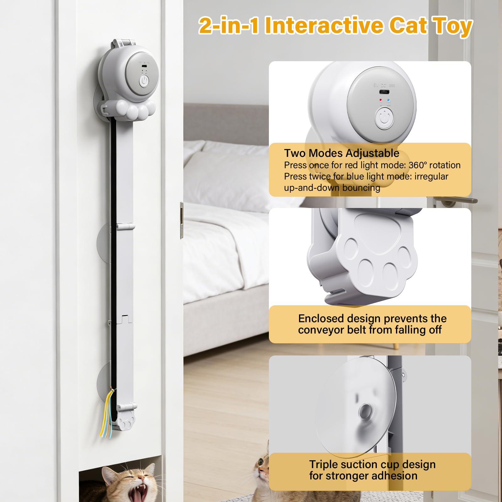 HAPPYCODE cadeau idéal pour récompenser et divertir les chats