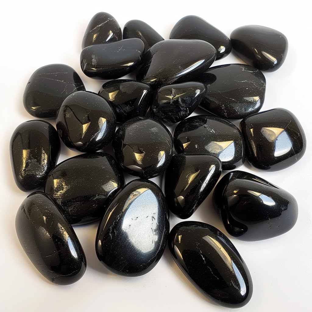 HappyFiller cailloux noirs polis pour terrarium, élégants et assurent un drainage efficace.