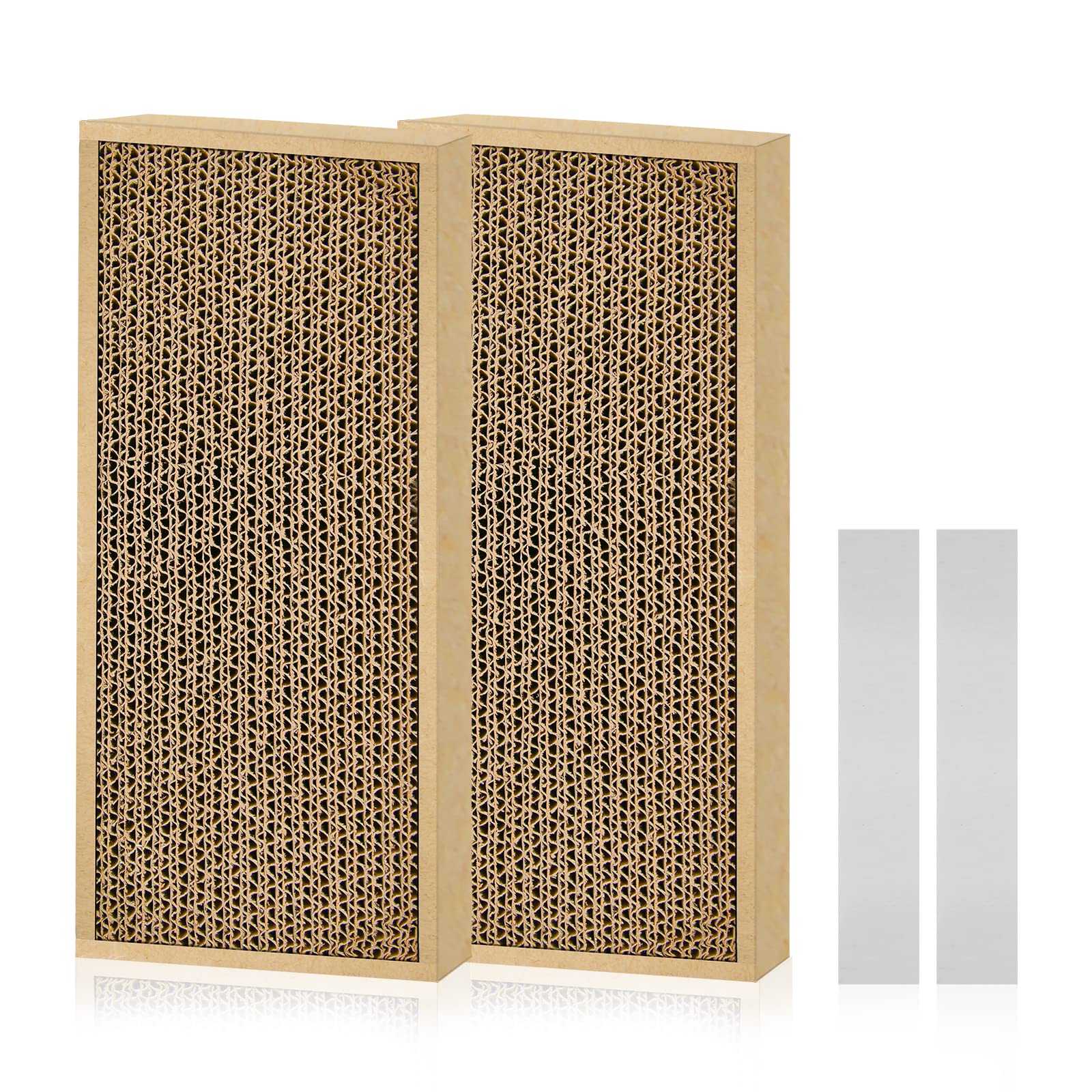 HappyFreeSX pad-grattage-chat-double-face, parfait pour chats d'intérieur.