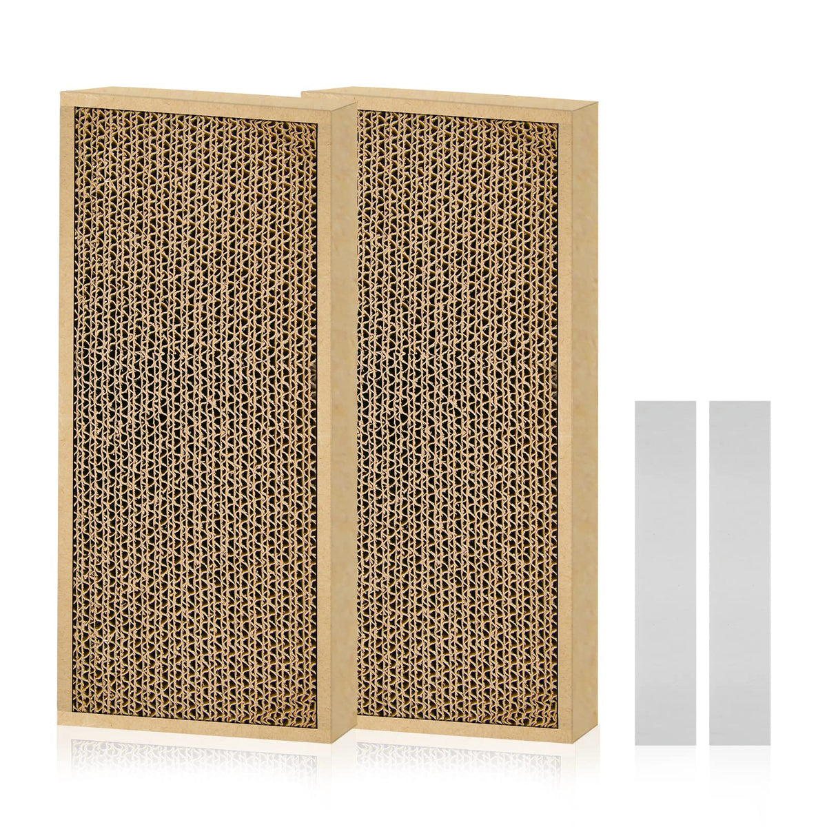 HappyFreeSX pad-grattage-chat-double-face, parfait pour chats d'intérieur.