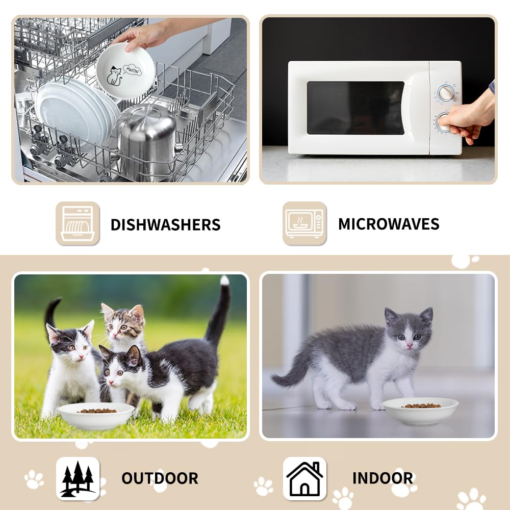 HAPPY KIT bol chat compatible lave-vaisselle – nettoyage facile