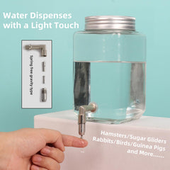 HardcorePet buse acier inox no-goutte : système anti-goutte fiable.