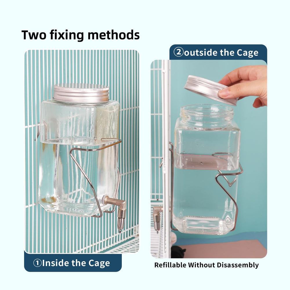 HardcorePet cap 750ml : volume adapté pour plusieurs petits animaux.