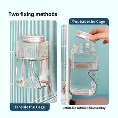 HardcorePet cap 750ml : volume adapté pour plusieurs petits animaux.