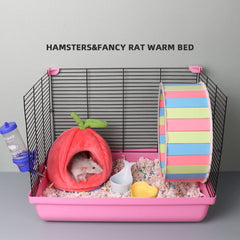 HardcorePet nid-cachette citrouille jaune, espace coloré pour sieste des rongeurs.