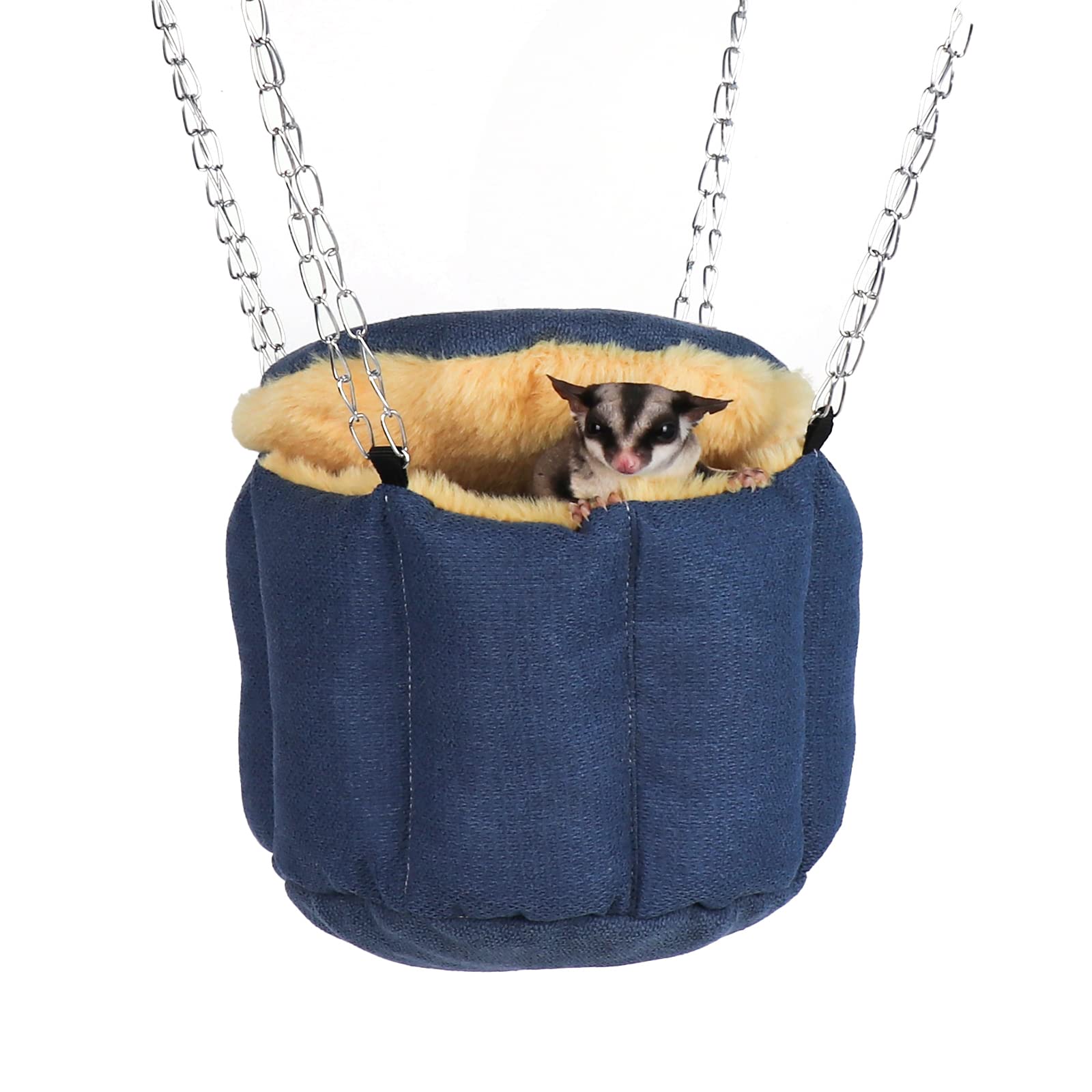 HardcorePet poche sugar glider bleu, observation facile et repos assuré