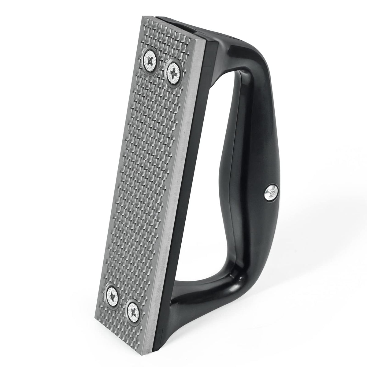 Harhana raspe-poignee-rouge-ergonomique: prise en main confortable pour sabots précis.