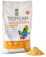 HARI Tropican Formule Nourrissage Main, préparation précise pour poussins perroquets.