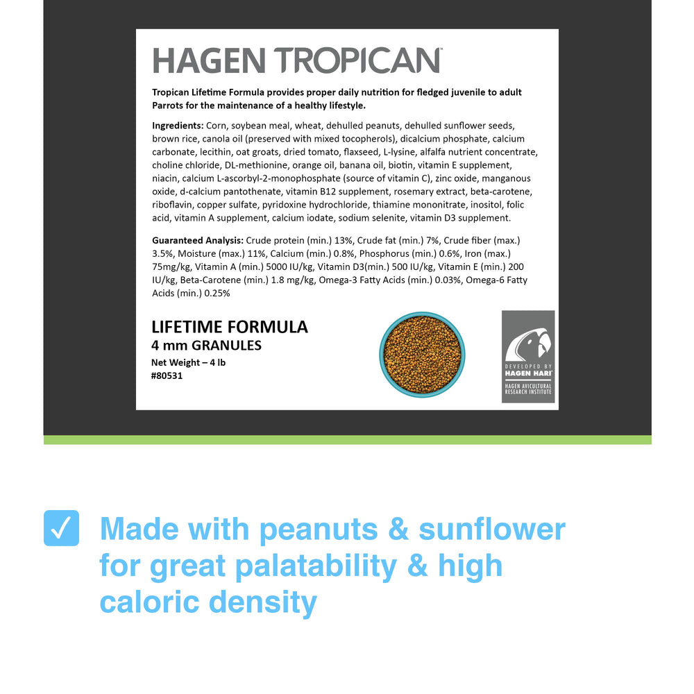 HARI Tropican gros plan – noix et graines visibles, énergie naturelle