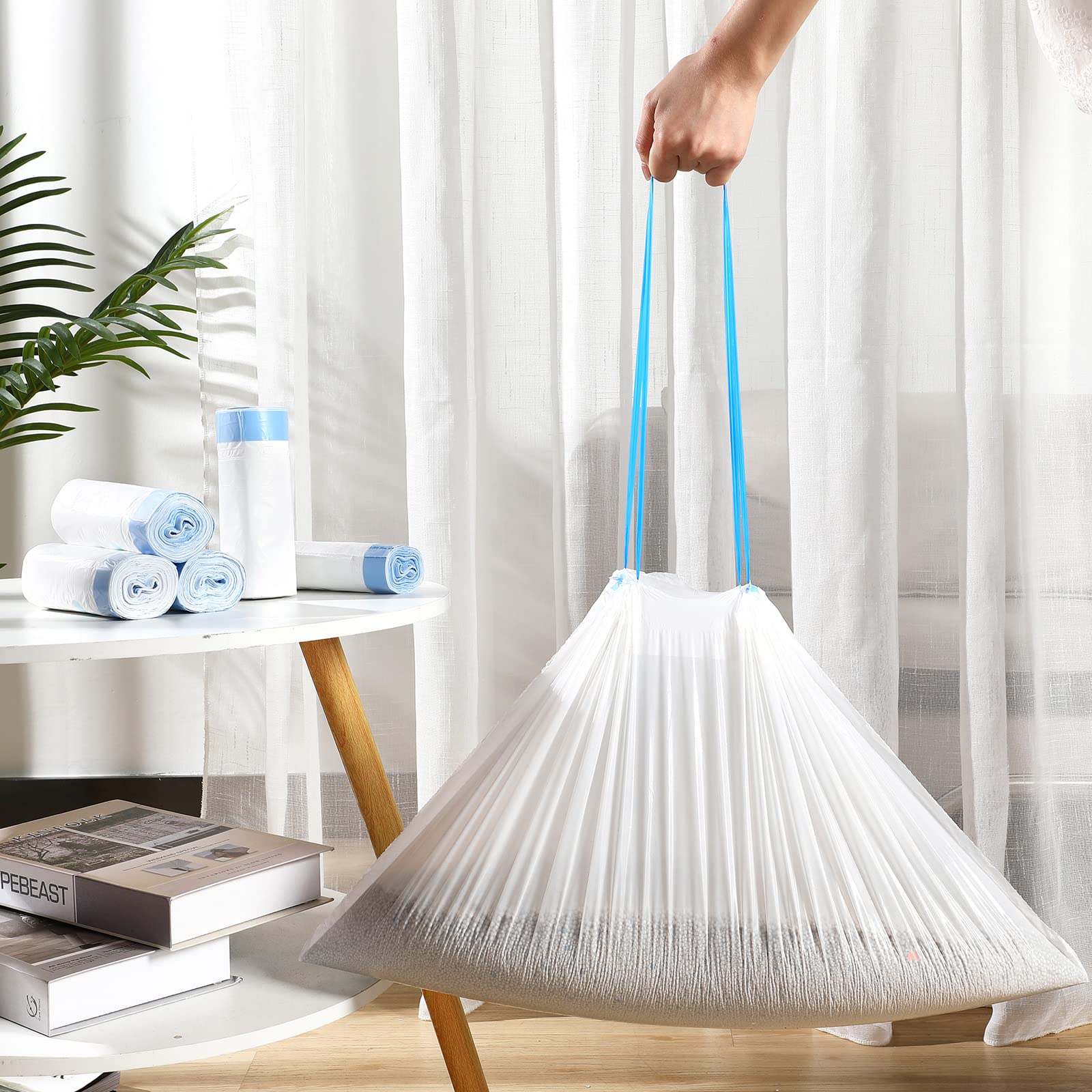 Propreté durable à la maison grâce aux sacs hygiéniques Harloon.