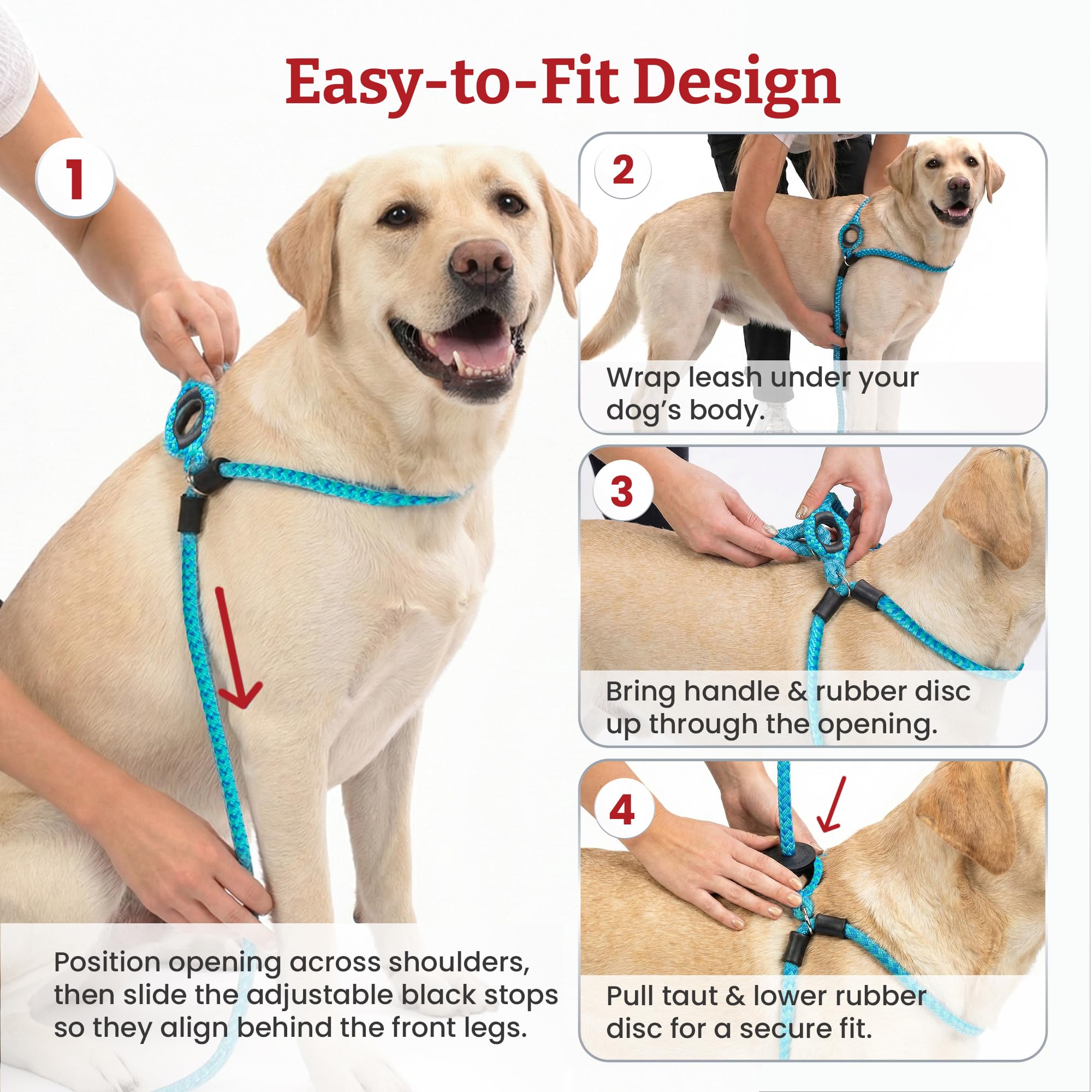 Harness Lead fabriqué aux États-Unis pour une qualité artisanale durable