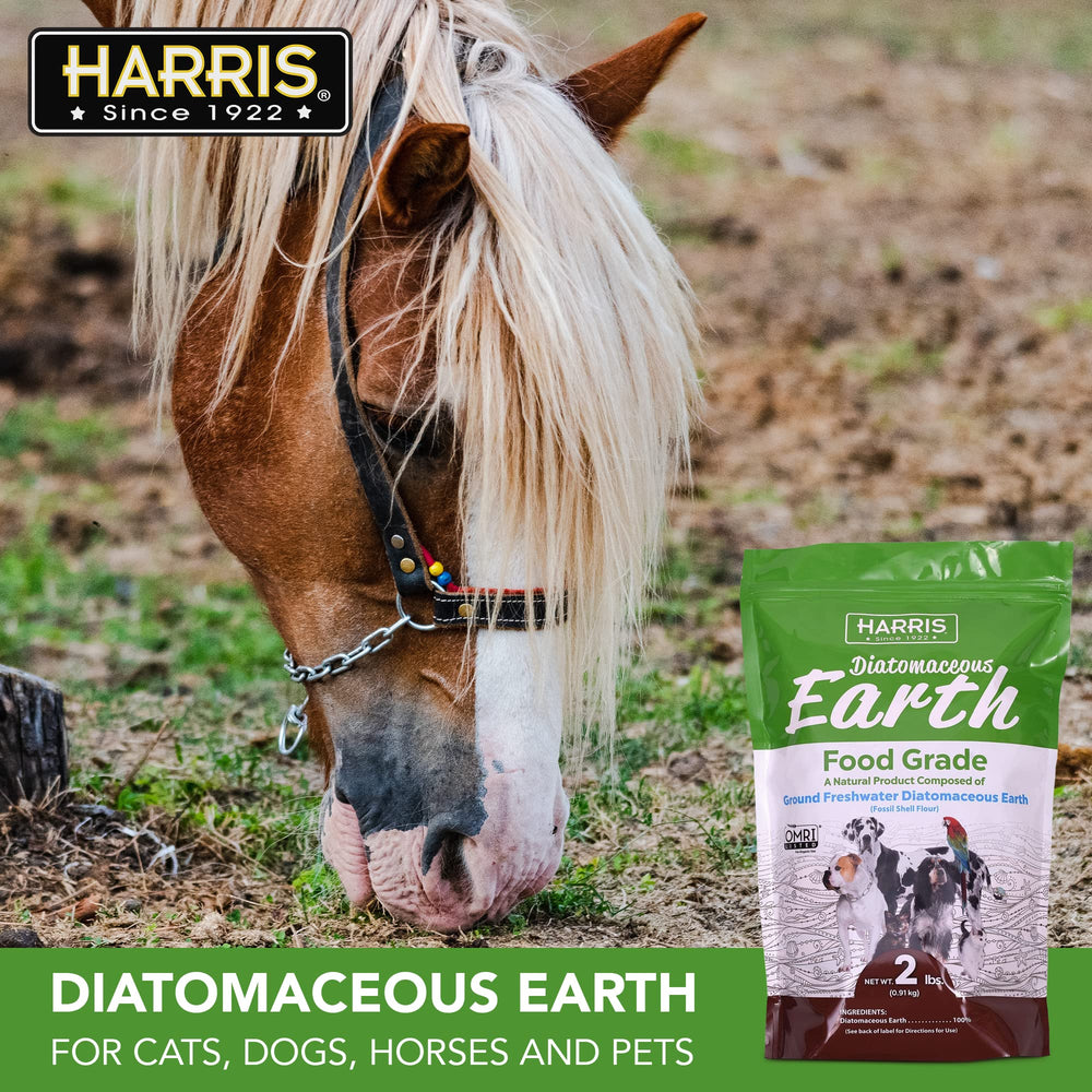 OMRI certifié, Harris diatomée alimentaire compatible avec les pratiques biologiques.