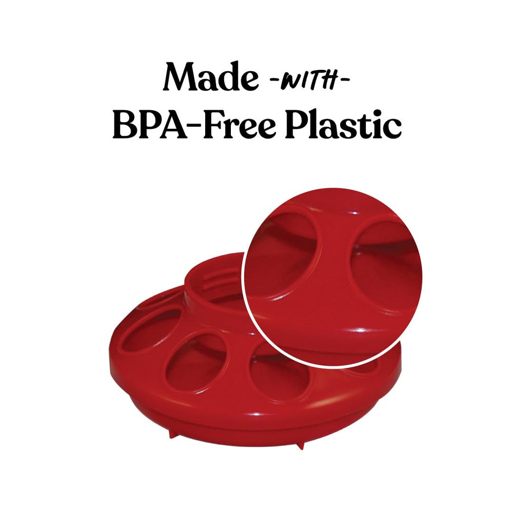 Bocal plastique Harris Farms de deux quarts pour eau, pratique et sans BPA.