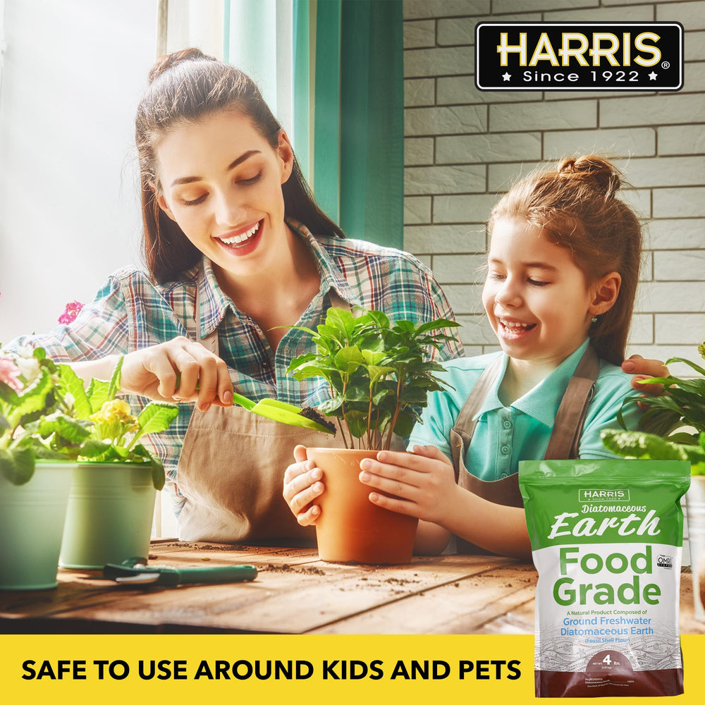 Harris Terre Diatomée Alimentaire 5lb — détails du produit et applications polyvalentes pour la maison.