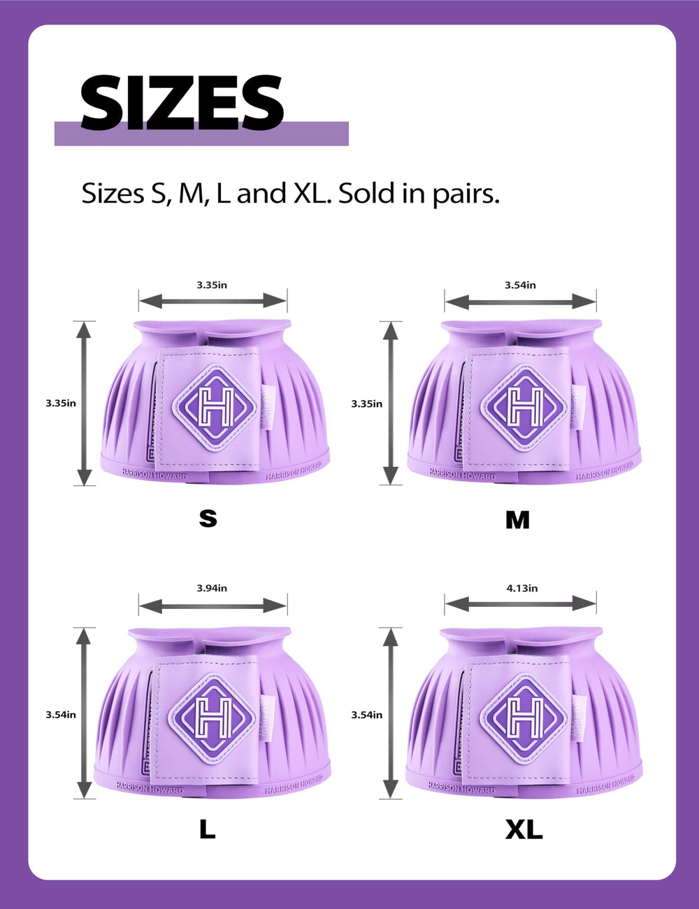 Bottes Bell Harrison Howard, disponible en violet, pour un style assorti et protection fiable.