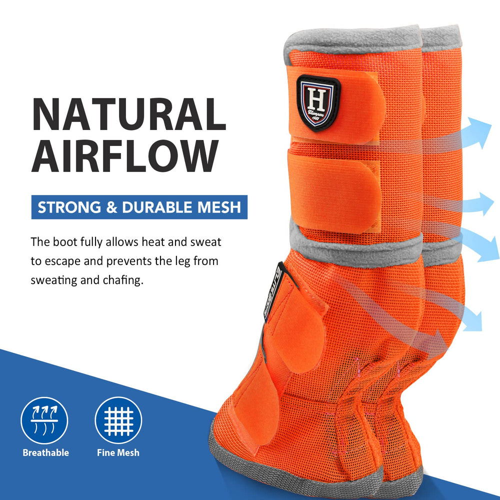 Bottes Harrison Howard maillage dense et ventilation, garde les jambes au frais lors des sorties.