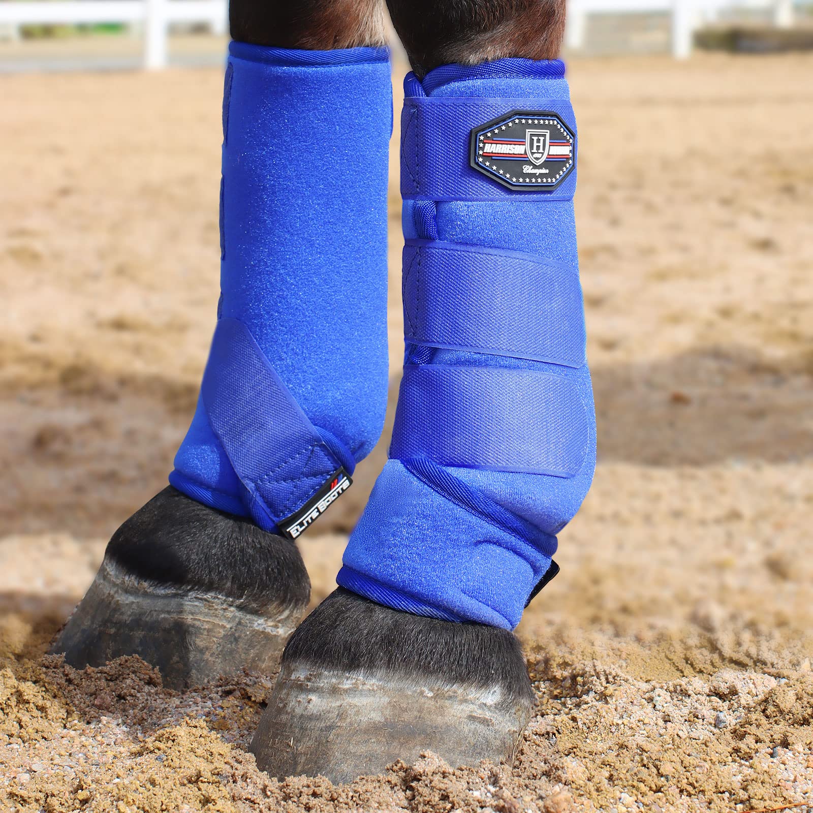 Bottes Harrison Howard amortisseur avant bleu aquamarine pour protection sportive