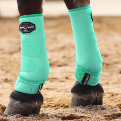 Bottes Harrison Howard avant absorbant les chocs pour les jarrets du cheval