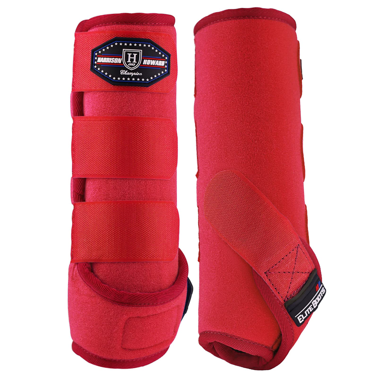 Bottes Harrison Howard, conception enveloppante autour du jarret, soutien multis-directionnel.