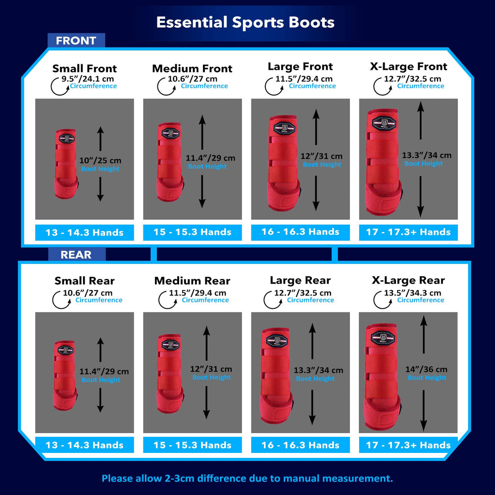 Lot de deux bottes Harrison Howard, protection complète des membres.