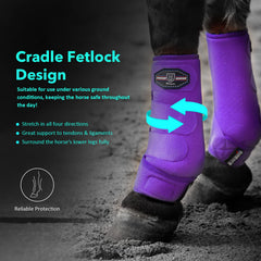 Bottes Harrison Howard design-encerclement-boulet enveloppant le boulet pour un maintien sûr.