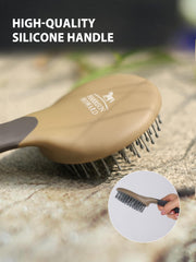 Brosse Harrison Howard pour dépoussiérage, retire les saletés légères du pelage.