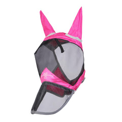 CareMaster Pro masque-mouche-cheval en nylon respirant offre confort durable.