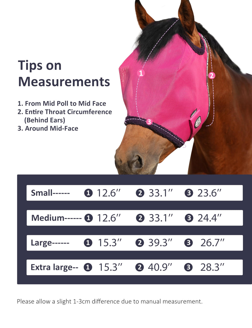 Conception durable et ajustable pour tous les chevaux.