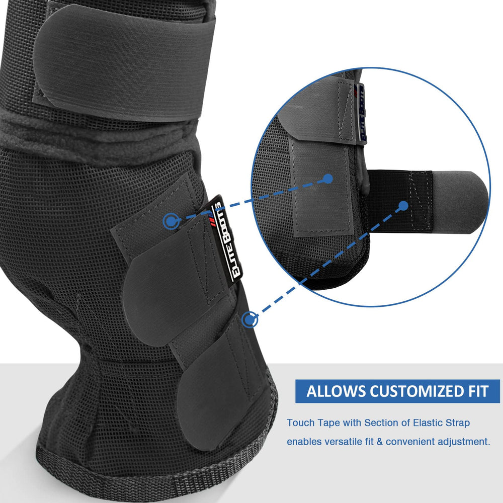 Fermetures à velcro réglables Harrison Howard pour un ajustement personnalisé.