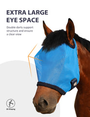 Harrison Howard bord pelucheux du masque cheval réduit les pressions et irritations.