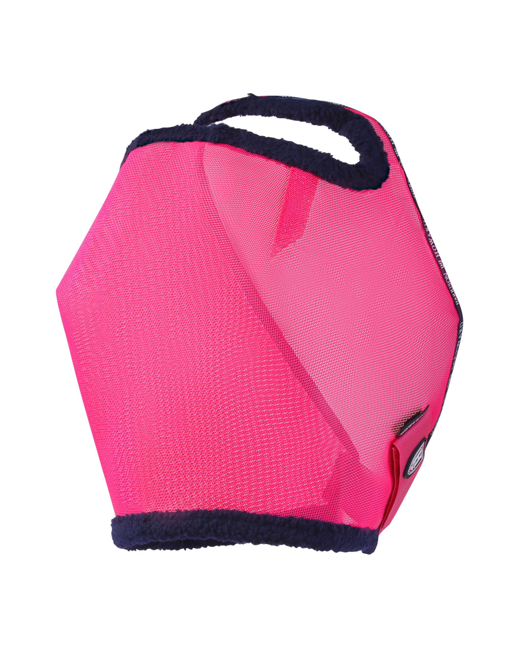 Masque Harrison Howard en maille respirante, protection ultraviolet pour cheval au soleil.