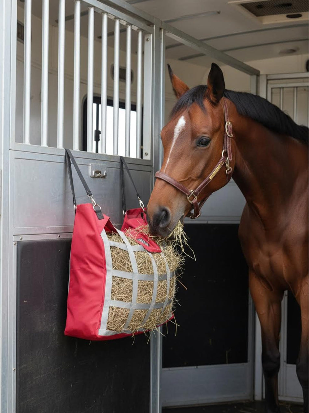 Utilisation polyvalente Harrison Howard en écurie, remorque et paddock.