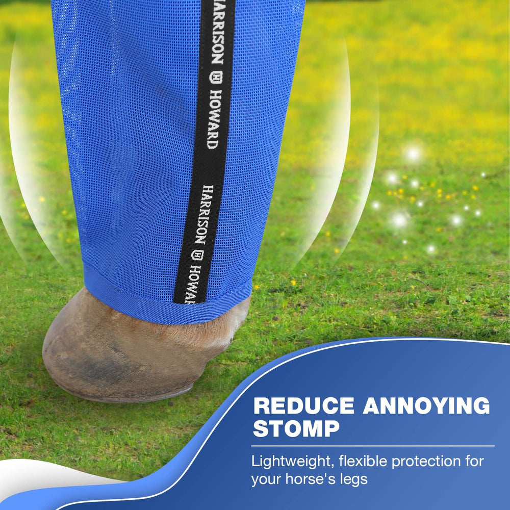Harrison Howard tissu PVC UV-protecteur, protège les jambes du cheval lors des sorties.