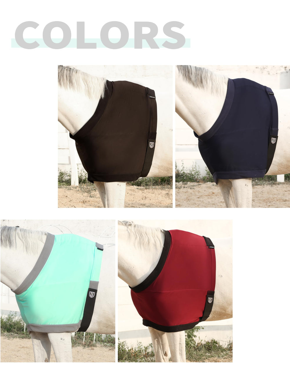 Harrison Howard utilisation avec couverture cheval permet de limiter frottements
