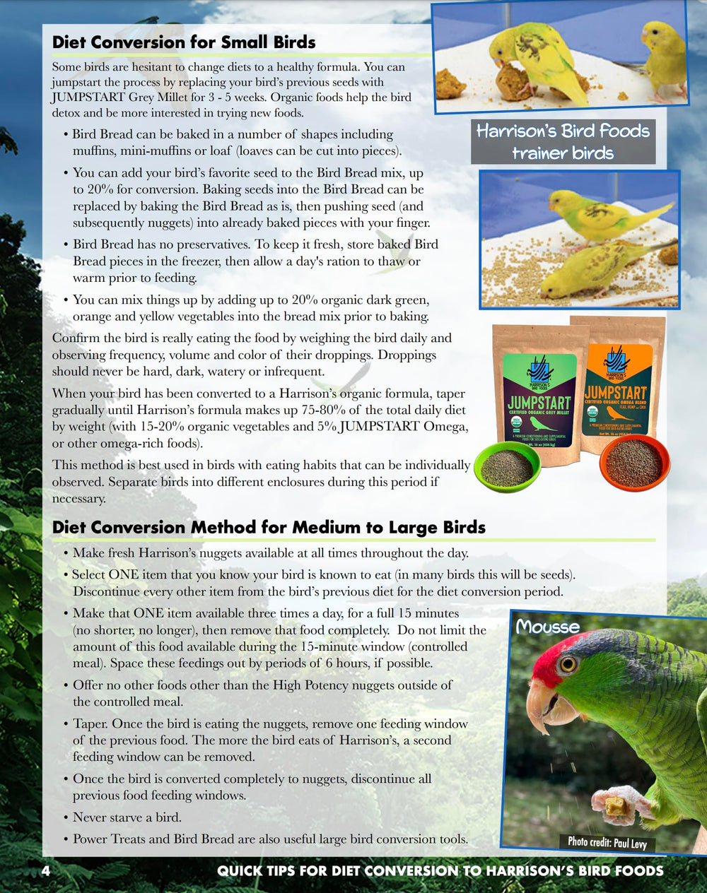 Harrison's Bird Foods Adult Lifetime Coarse, prêt à servir et à conserver facilement à la maison.