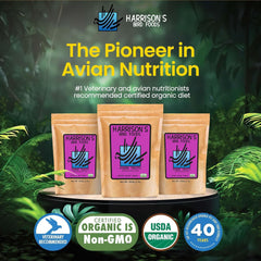 Harrison's Power Treats – emballage pratique, conservation optimale et fraîcheur préservée.